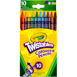 Crayola Twistables Coloured Pencils 10 Pack