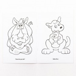 Crayola Hippo Colouring Book