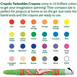 Crayola Twistable Crayons 24 Pack
