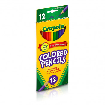 Crayola Coloured Pencils 12 Pack
