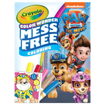 Crayola Colour Wonder Mess Free Colouring PAW Patrol The Movie