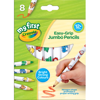 Crayola My First Jumbo Pencils 8 Pack