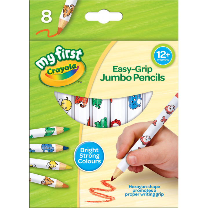 Crayola My First Jumbo Pencils 8 Pack