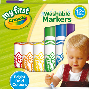Crayola My First Washable Markers 8 Pack