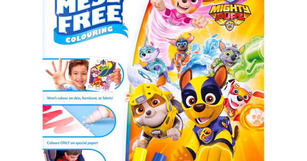 Crayola Colour Wonder Mess Free Colouring PAW Patrol Mighty Pups