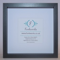 Black - Box Photo Frame 9 x 9 Inch (23cmx23cm)