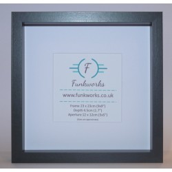 Black - Box Photo Frame 9 x 9 Inch (23cmx23cm)