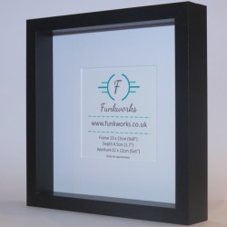 Black - Box Photo Frame 9 x 9 Inch (23cmx23cm)