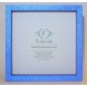 Glitter Blue - Box Photo Frame 9 x 9 Inch (23cmx23cm)