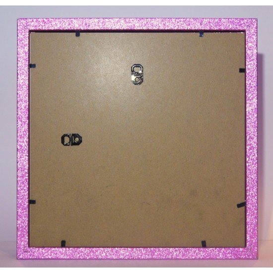 Glitter Pink - Box Photo Frame 9 x 9 Inch (23cmx23cm)