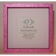 Glitter Pink - Box Photo Frame 9 x 9 Inch (23cmx23cm)