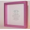 Glitter Pink - Box Photo Frame 9 x 9 Inch (23cmx23cm)