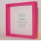 Pink - Box Photo Frame 9 x 9 Inch (23cmx23cm)