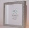 Glitter Silver - Box Photo Frame 9 x 9 Inch (23cmx23cm)