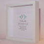 White - Box Photo Frame 9 x 9 Inch (23cmx23cm)