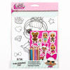 L.O.L Surprise Colouring Set