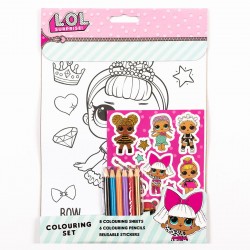 L.O.L Surprise Colouring Set