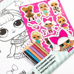 L.O.L Surprise Colouring Set