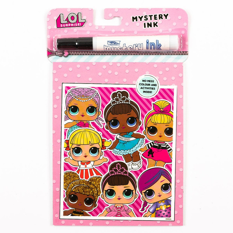L.O.L. SURPRISE Mystery Ink activity book