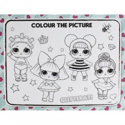 L.O.L. SURPRISE Colouring placemats pad