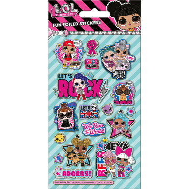 L.O.L Surprise Fun Foiled Stickers