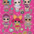 L.O.L Surprise Character Foiled Stickers